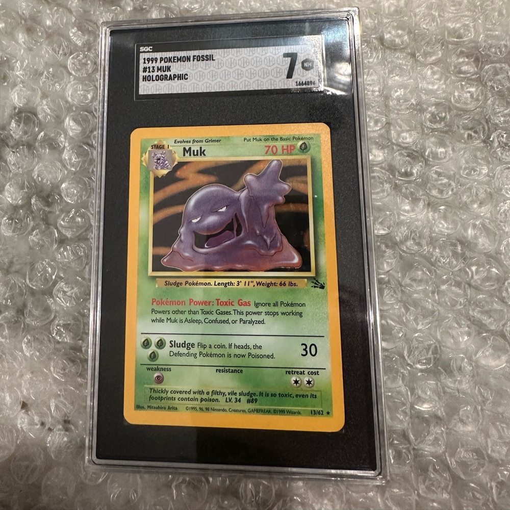 Graded Pokémon Trading Card
